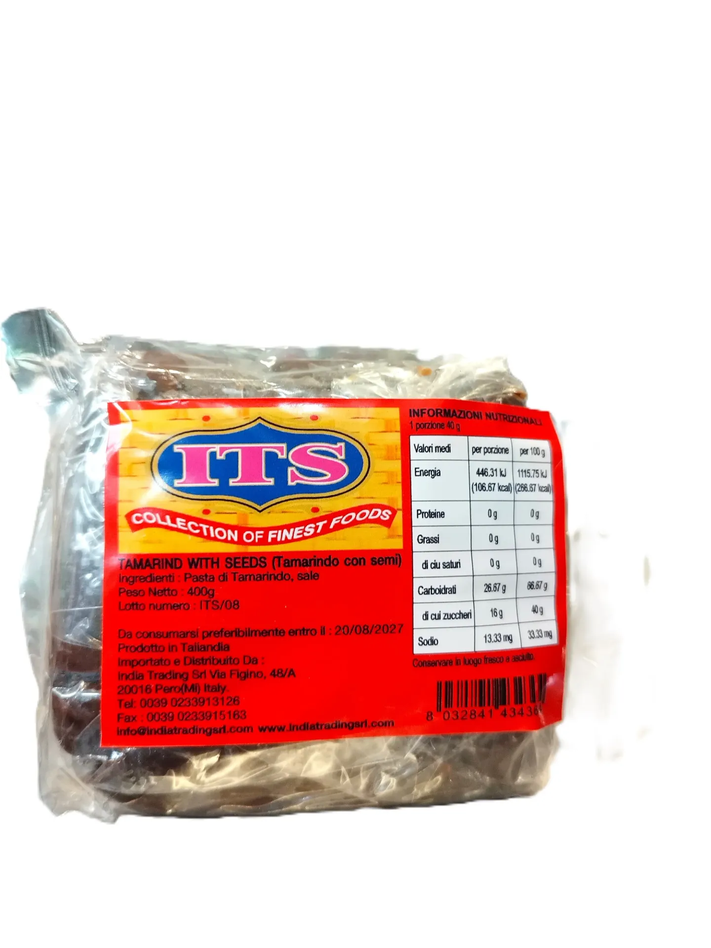 TAMARIND WITH SEEDS ITS 400G