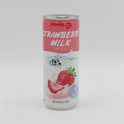 POKKA STRAWBERRY MILK 240ML