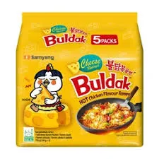 BULDAK HOT CHICKEN CHEESE 5PC 140G SAMYANG
