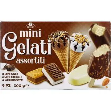 GELATO ASSORTITI CONI PICCOLO 5.5