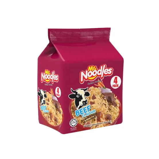 MR. NOODLES BEEF 4PC PACK