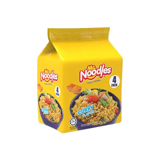 MR. NOODLES CURRY 4PC PACK