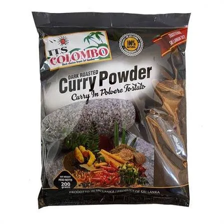 DARK ROASTED CURRY POWDER ITS COLOMBO 200G