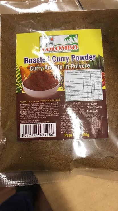 ROASTED CURRY POWDER ITS COLOMBO 100G
