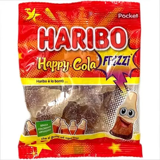 POCKET HARIBO HAPPY COLA 80G