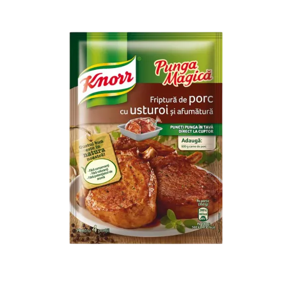KNORR PUNGA MAGICA PORC CU AFUMATURA 29G