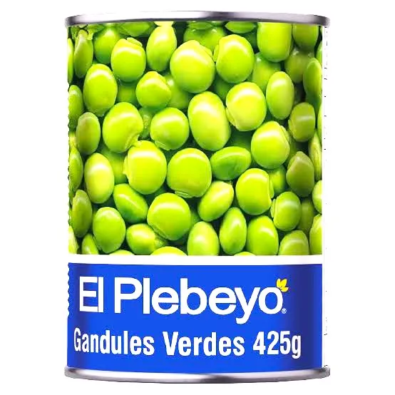 EI PLEBEYO GANDULES VERDES 425G