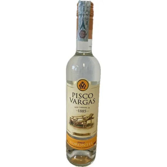 [PELI0005. BRG. LTN. LOW] PISCO VARGAS TORONTEL 700ML ACL 40% VOL