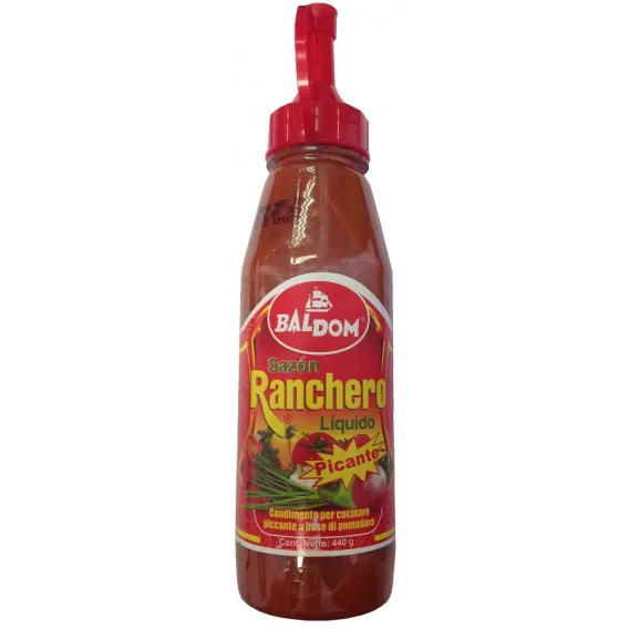 [DOSA0008. BRG. LTN. LOW] BALDOM SAZON LIQUIDO RANCHERO PICANTE 440ml