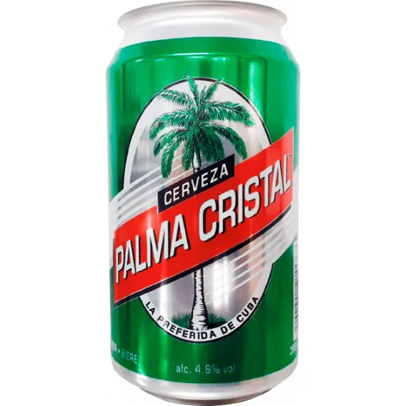 [CUBR0001. BRG. LTN. LOW.] BIRRA PALMA CRISTAL CAN 355ML ALC 4.9% VOL
