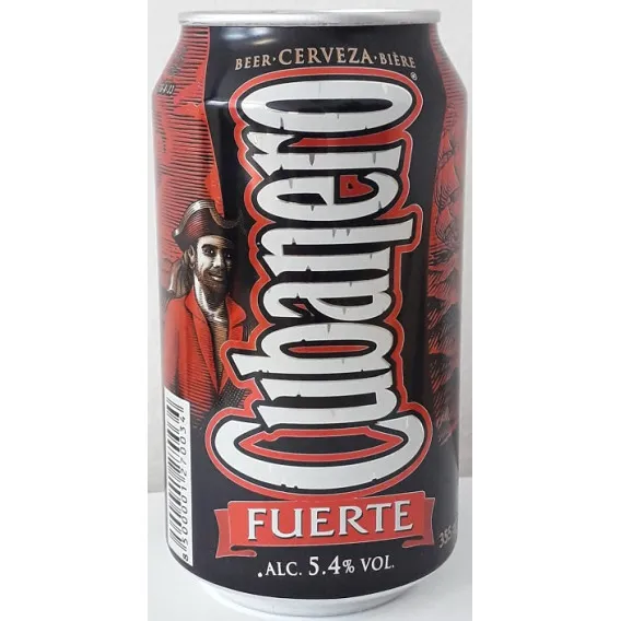 [CUBR0003. BRG. LTN. LOW.] BIRRA CUBANERO CAN 355ML ALC 5.4% VOL