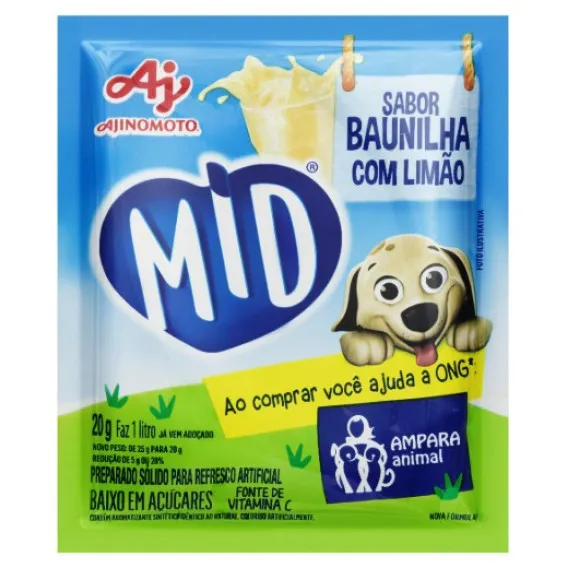 VITAMINA C MID LIMONE 20G