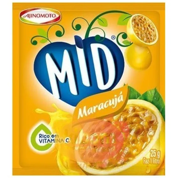 VITAMINA C MID MARACUJA 20G