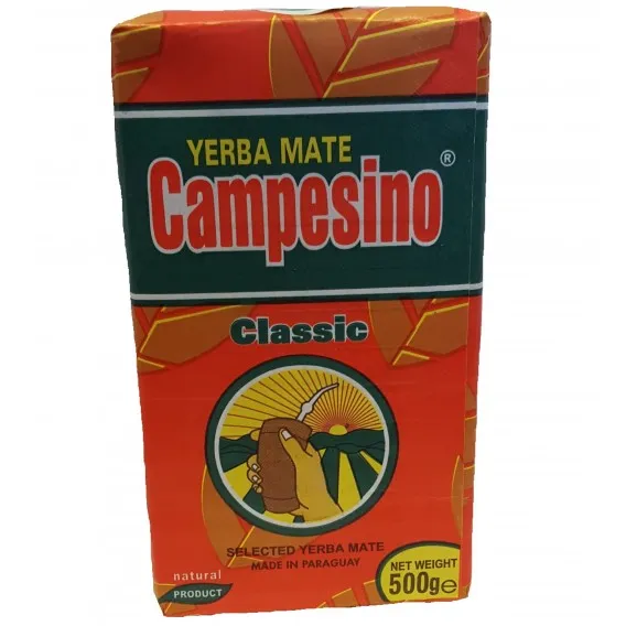 [PYBI0001. BRG. LTN. LOW.] YERBA MATE CAMPESINO CLASICA 500G