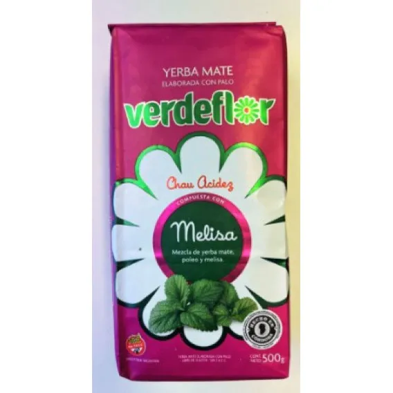[ARBI0030. BRG. LTN. LOW.] YARBA MATE VERDEFLOR MELISA 500G