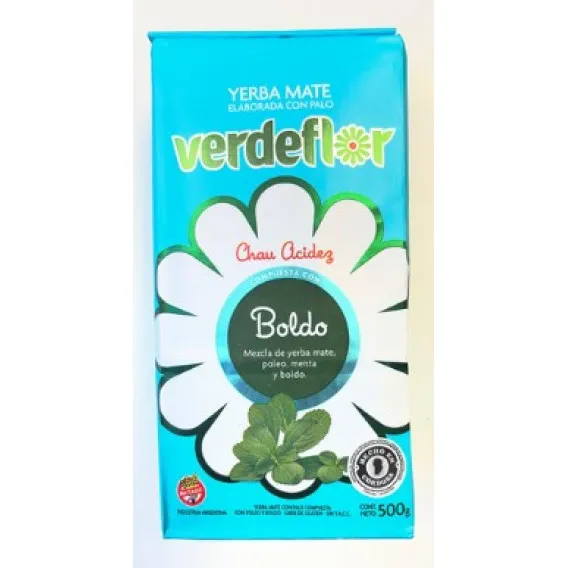 [ARBI0031. BRG. LTN. LOW.] YARBA MATE VERDEFLOR BOLDO 500G