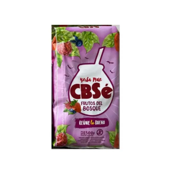 [ARBI0025. BRG. LTN. LOW.] YARBA MATE CBSE FRUTOS DEL BOSQUE 500G