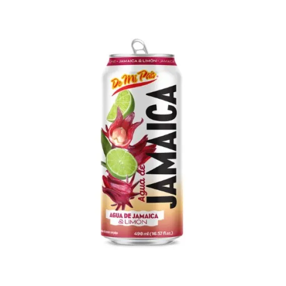 [VTBI0023. BRG. LTN. LOW.] AGUA DE JAMAICA E LIMON 500ML