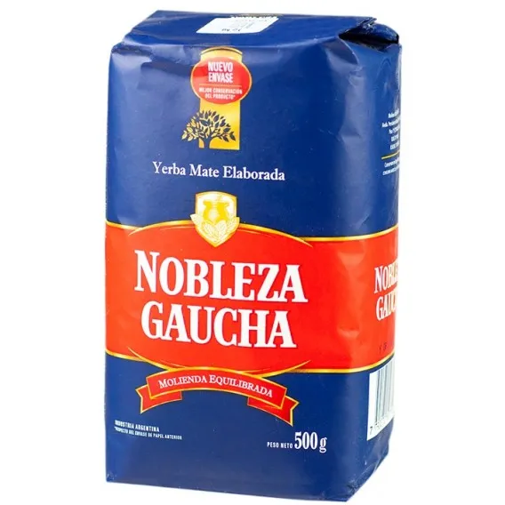 [ARBI0004. BRG. LTN. LOW.] YARBA MATE NOBLEZA GAUCHA 500G