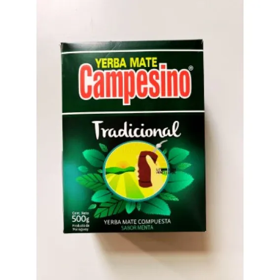 [PYBI0005. BRG. LTN. LOW.] YARBA MATE CAMPESINO TRADICIONAL 500G