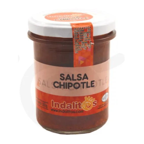 [VESA0007. BRG. LTN. LOW.] SALSA CHIPOTLE INDALITOS 180G