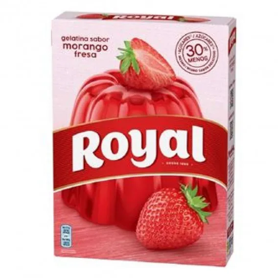 ROYAL GELATINA SABOR FRAGOLA 114G