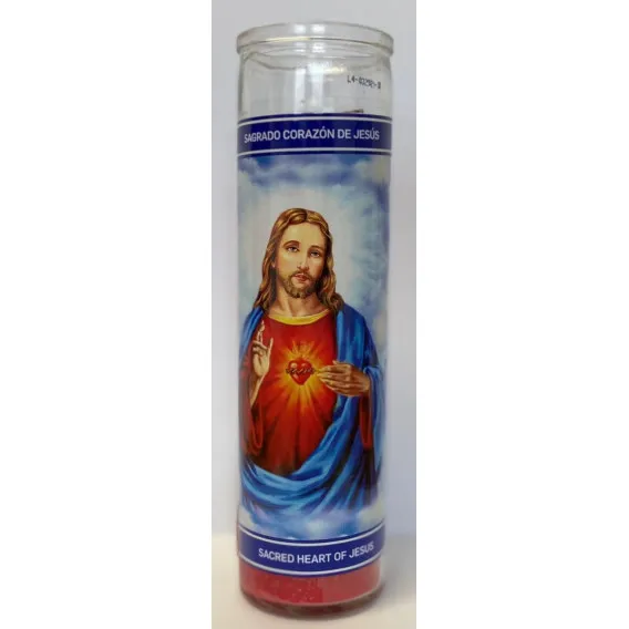 SAGRADO CORAZON DA JESUS ROSSO X12