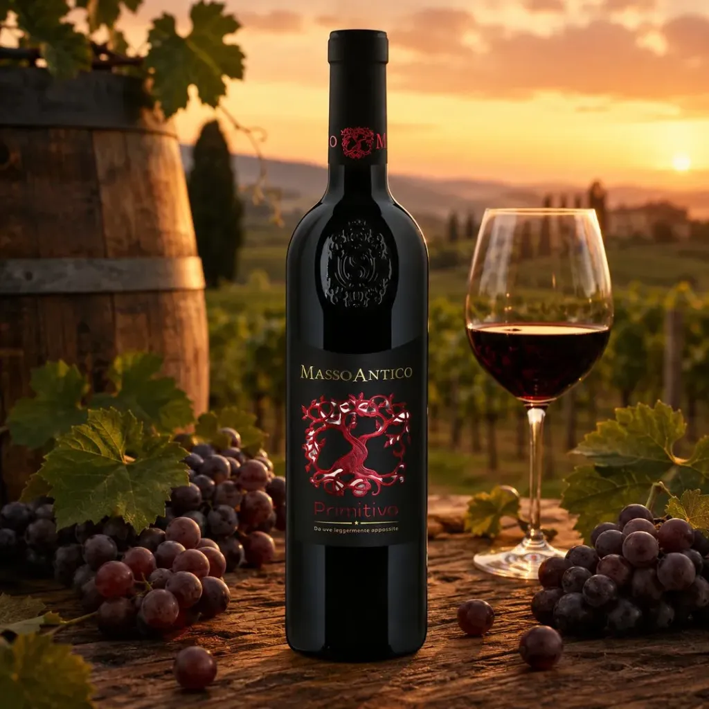 [ALCO. HIG. C&C.] MASSO ANTICO PRIMITIVO SALENTO 14%VOL 75CL