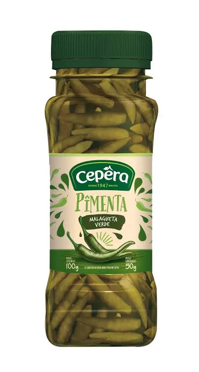 CEPERA PIMENTA MALAGUETA VERDE 100G