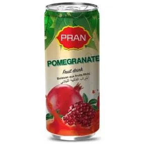 PRAN POMEGRANATE FRUIT DRINK CAN 330ML