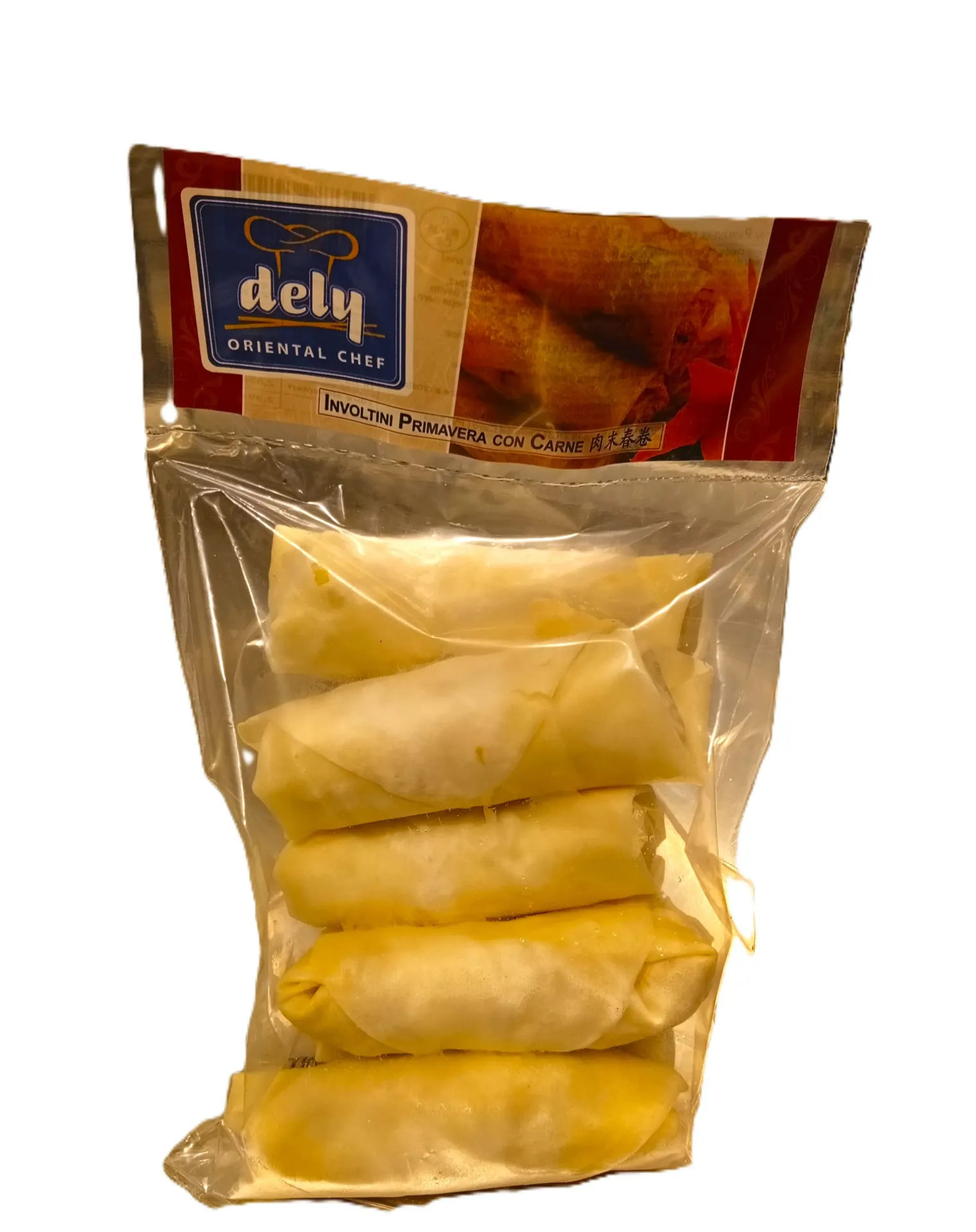 INVOLTINI PRIMAVERA CON CARNE DELY 6PC