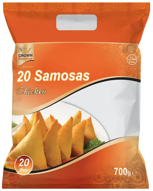CHICKEN SAMOSA CROWN 20PC 700GR