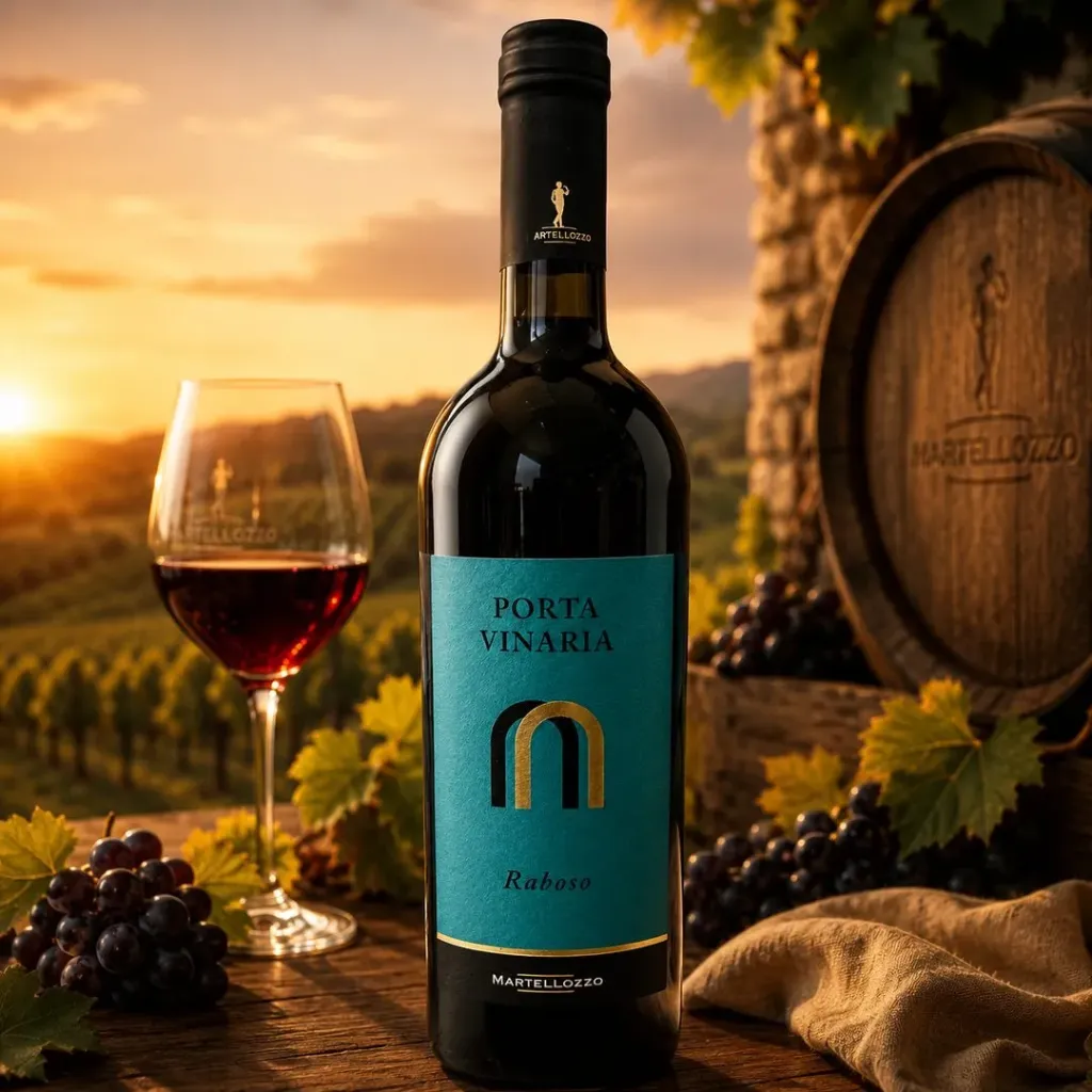 [ALCO. HIG. C&C.] Porta Vinaria Raboso Martellozzo 11.5%Vol 75 cl
