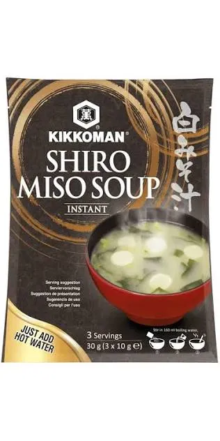 SHIRO MISO SOUP INSTANT KIKKOMAN 30G