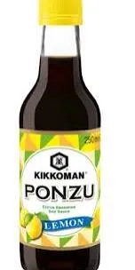PONZU LEMON  KIKKOMAN 250ML