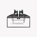 DEF. Four Person Desk