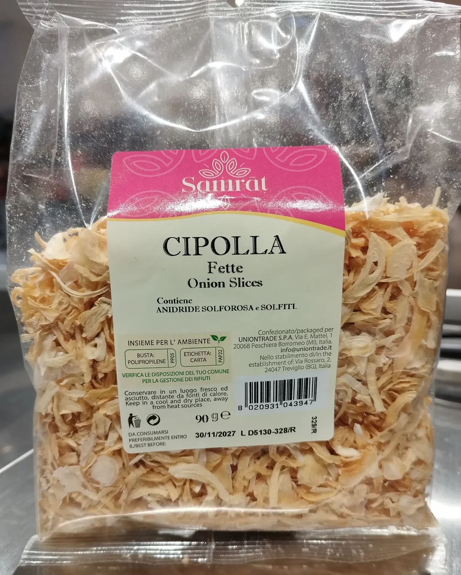 FETTE ONION SLICES SAMRAT 90G