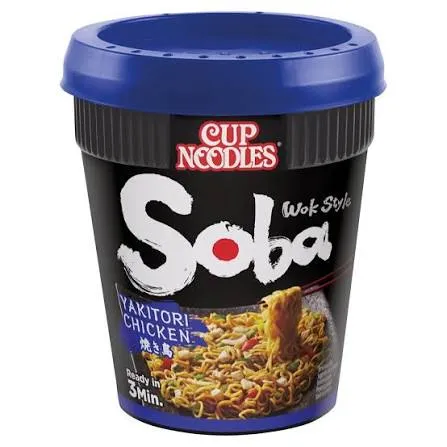 [UNI. MED. CNIS22] Nissin Soba Cup Noodles Yakitori Chicken 89g