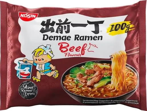 Nissin Beef Demae Ramen 100g