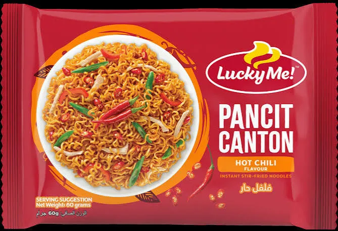 Lucky Me Pancit Canton Hot Chili 60g