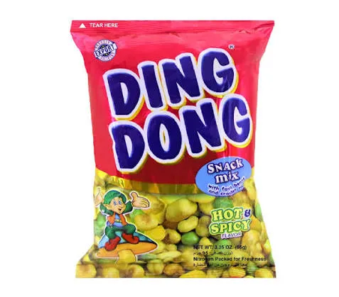 DING DONG SNACK MIX HOT & SPICY 95g