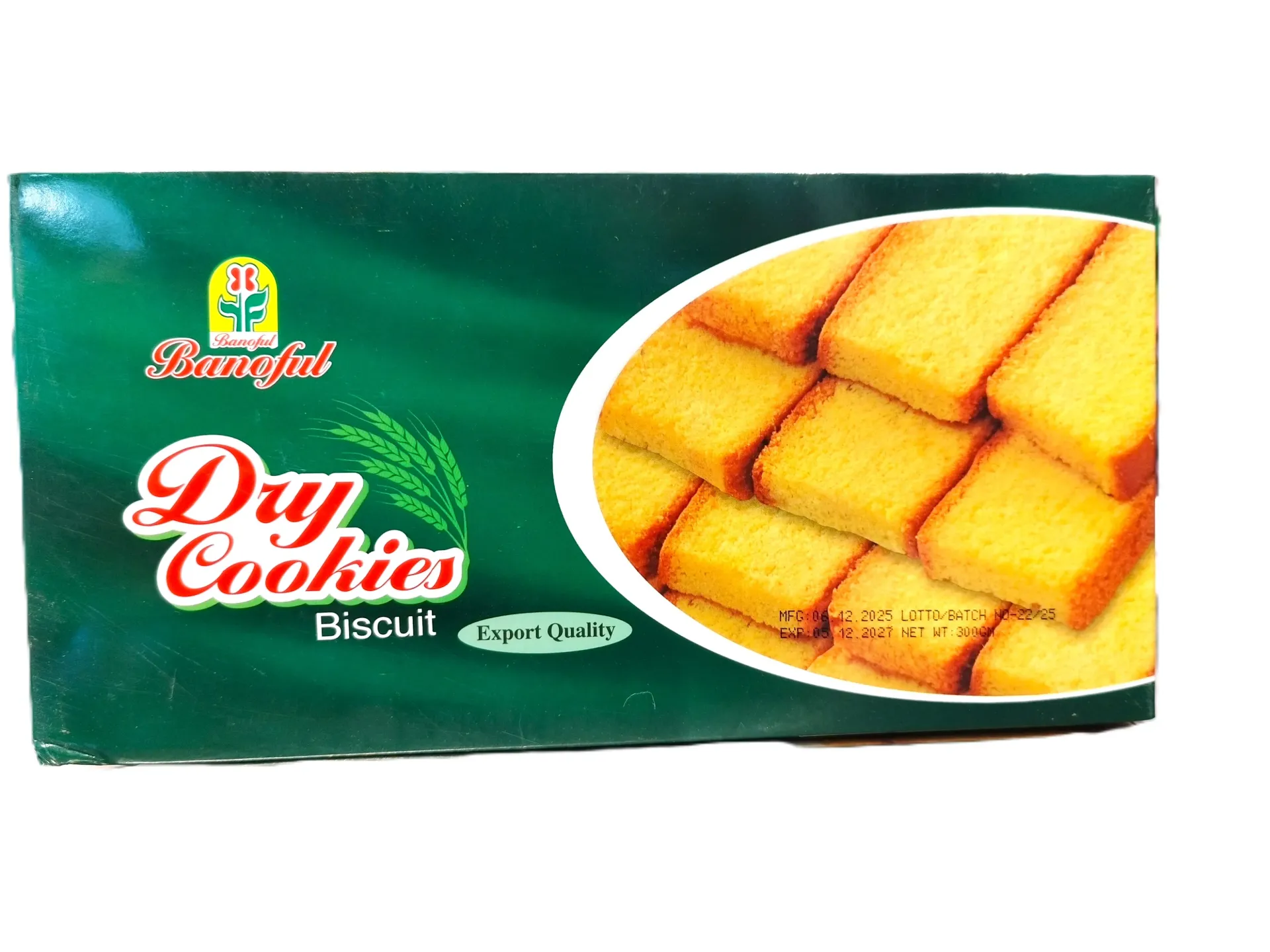 DRY COOKIES BISCUIT BANOFUL 300G