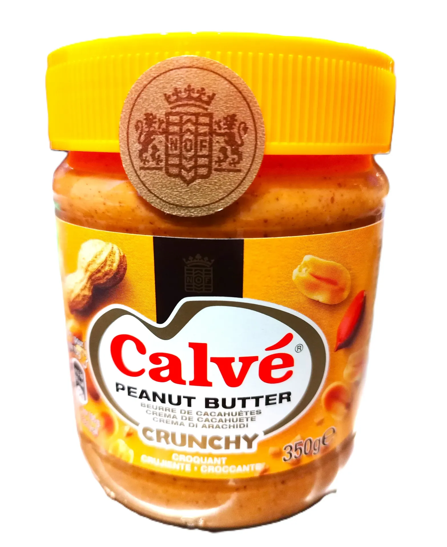CALVE PEANUT BUTTER CRUNCHY 350G