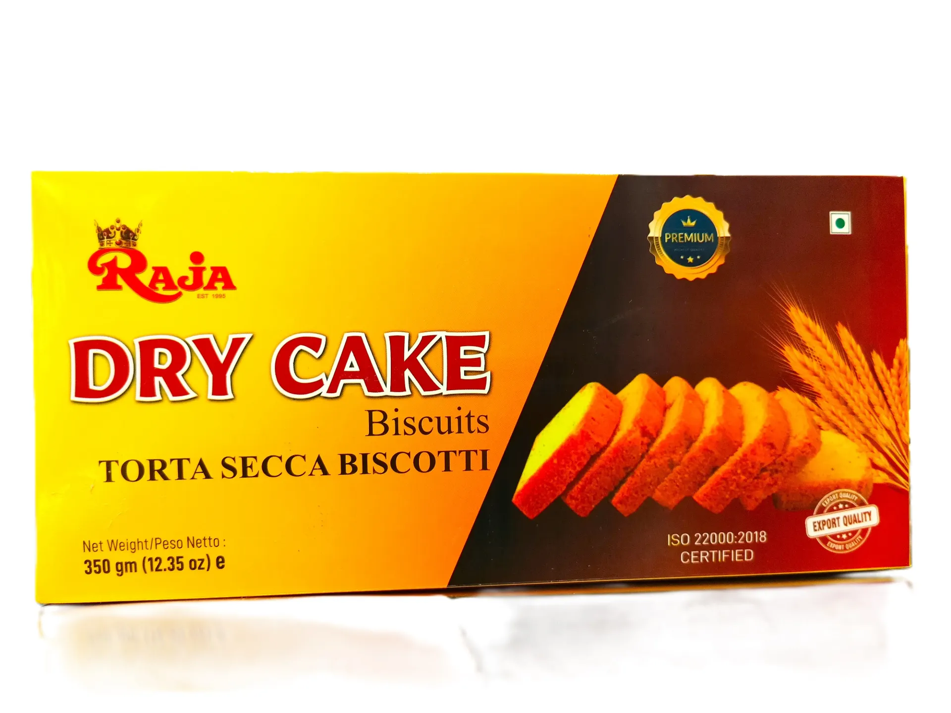 DRY CAKE BISCUITS RAJA 350G