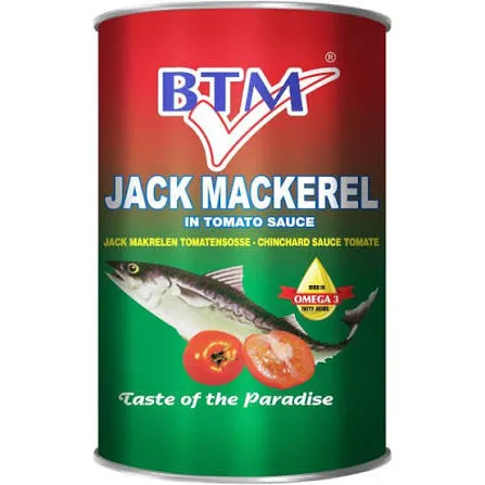 JACK MACKEREL IN TOMATO SAUCE 425G