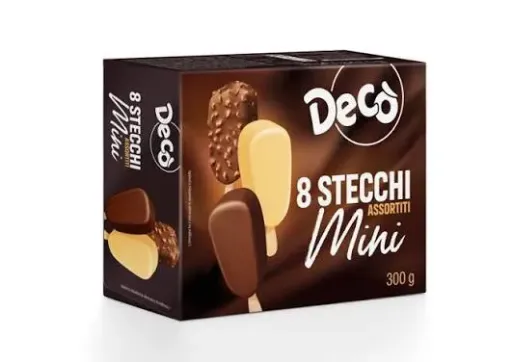 GELATO 8 MINI STECCHI MISTI 3.5