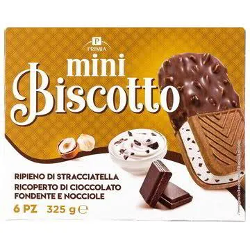 GELATO 6 MINI BISCOTTI PRALINATI 3.5