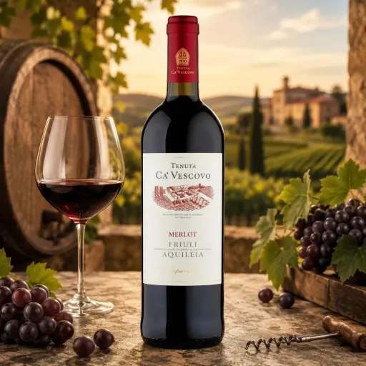Tenuta Ca' Vescovo Merlot Superiore Friuli Aquileia 13%Vol 750 ml