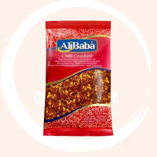 CHILLI CRUSHED ALIBABA 100GR
