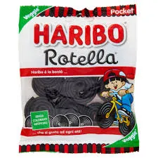 POCKET HARIBO ROTELLA 80G